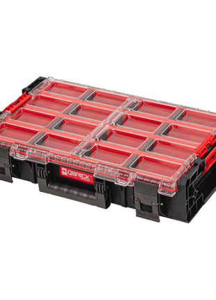 Toolbrothers RHINO XXL Organizador ECO altura XL cajas+ 582 x 387 x 131 mm 13,5 l IP66 con 4 inserciones y 12 divisores