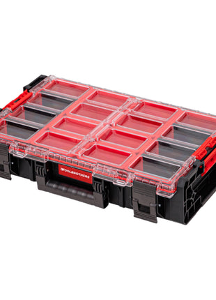 Toolbrothers RHINO XXL Organizador ECO altura XL cajas 582 x 387 x 131 mm 13,5 l IP66 con 6 inserciones y 6 divisores