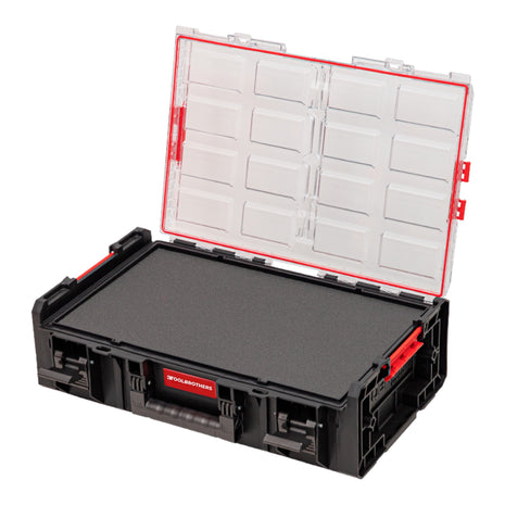 Toolbrothers RHINO XXL Organizador ECO Altura XXL Personalizado Multicapa 582 x 387 x 172 mm 19,5 l IP66 con inserto de espuma