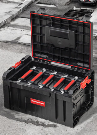 Toolbrothers RHINO L Maleta de herramientas ECO Organize+ + 5x L organizador ECO Basic 450 x 334 x 240 mm 19 l apilable IP54