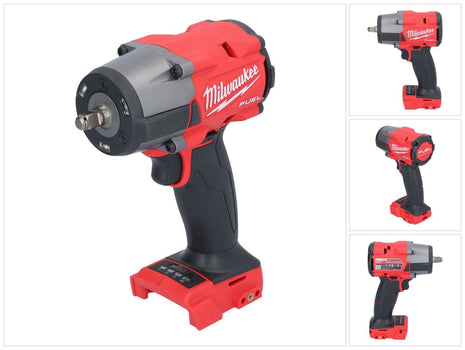 Milwaukee M18 FMTIW2F38-0 Avvitatore a impulsi a batteria 18 V 745 Nm 3/8'' Brushless Solo - senza batteria, senza caricabatterie