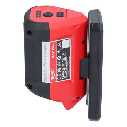Milwaukee M12 PAL-0 Foco LED sin cable 12 V 700 lm IP54 Solo ( 4933478226 ) - sin batería, sin cargador