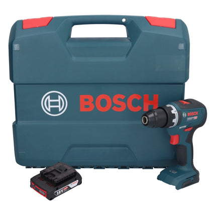 Bosch GSR 18V-55 Taladro atornillador a batería profesional 18 V 55 Nm sin escobillas + 1x acumulador 2,0 Ah + maletín en L - sin cargador