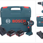Bosch GSR 18V-55 Trapano avvitatore professionale a batteria 18 V 55 Nm brushless + 2x batteria ricaricabile 4,0 Ah + caricabatterie + valigetta a L