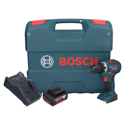 Bosch GSR 18V-55 Professional cordless drill driver 18 V 55 Nm brushless + 1x rechargeable battery 5.0 Ah + charger + L-case