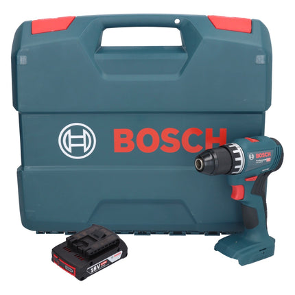 Bosch GSR 18V-45 Professional Perceuse-visseuse sans fil 18 V 45 Nm Brushless + 1x batterie 2,0 Ah + L-Case - sans chargeur