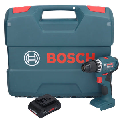 Bosch GSR 18V-45 Professional Perceuse-visseuse sans fil 18 V 45 Nm Brushless + 1x batterie ProCORE 4,0 Ah + L-Case - sans chargeur