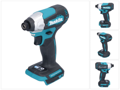 Makita DTD 157 Z cordless impact wrench 18 V 140 Nm 1/4" Brushless Solo - without battery, without charger