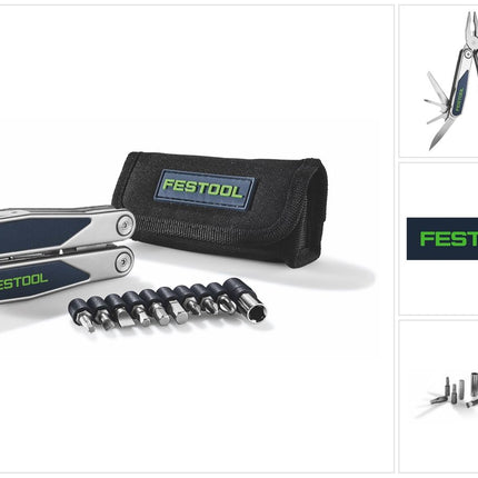Festool MT-FT1 Multiherramienta 20 en 1 ( 577934 ) Alicates / Cortaalambres / Lima / Destornillador / Abrelatas / Abrebotellas / Sge / Rompevidrios / Juego de puntas by RICHARTZ