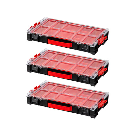 Qbrick System 3x PRO 100 Organiser 452 x 296 x 79 mm 5 l impilabile IP54