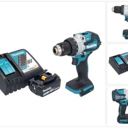 Makita DHP 489 RF1 cordless impact drill 18 V 73 Nm brushless + 1x rechargeable battery 3.0 Ah + charger