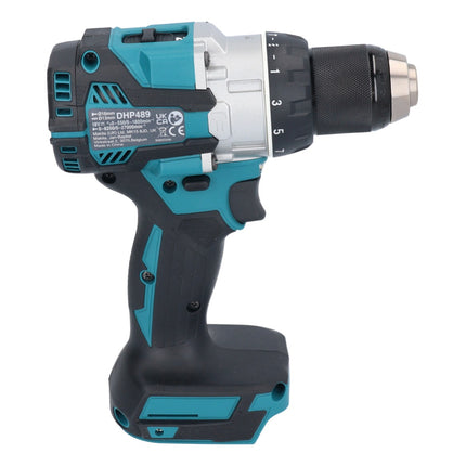 Taladro de percusión sin cable Makita DHP 489 RF 18 V 73 Nm sin escobillas + 2x batería recargable 3,0 Ah + cargador