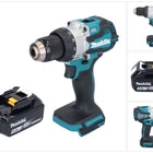 Makita DHP 489 T1 cordless impact drill 18 V 73 Nm brushless + 1x rechargeable battery 5.0 Ah - without charger