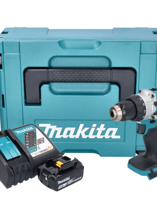 Makita DHP 489 RT1J cordless impact drill 18 V 73 Nm brushless + 1x rechargeable battery 5.0 Ah + charger + Makpac