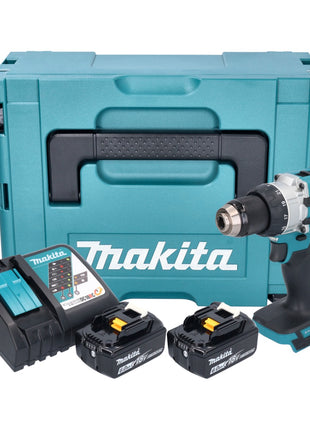 Makita DHP 489 RGJ cordless impact drill 18 V 73 Nm brushless + 2x rechargeable battery 6.0 Ah + charger + Makpac