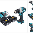 Taladro atornillador a batería Makita DDF 489 RT 18 V 73 Nm sin escobillas + 2x batería recargable 5,0 Ah + cargador