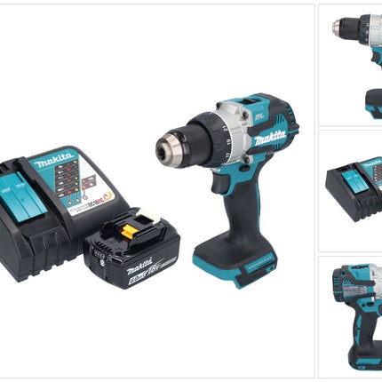 Makita DDF 489 RG1 cordless drill driver 18 V 73 Nm brushless + 1x rechargeable battery 6.0 Ah + charger