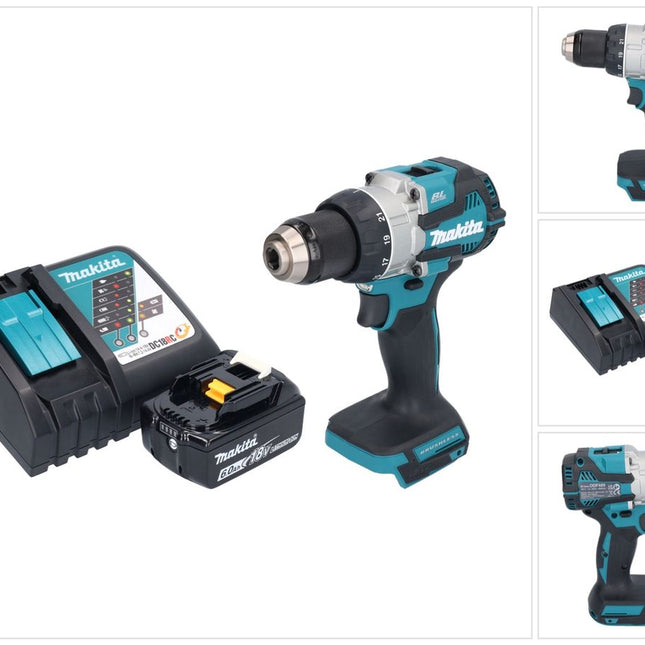 Trapano avvitatore a batteria Makita DDF 489 RG1 18 V 73 Nm brushless + 1x batteria ricaricabile 6,0 Ah + caricabatterie
