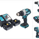 Taladro atornillador a batería Makita DDF 489 RG 18 V 73 Nm sin escobillas + 2x batería recargable 6,0 Ah + cargador