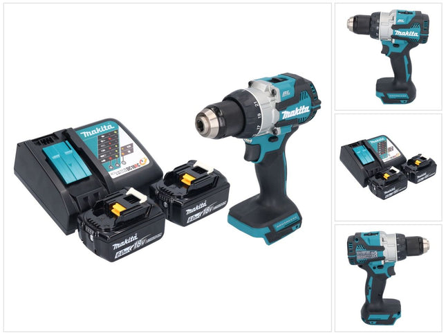 Makita DDF 489 RG Perceuse-visseuse sans fil 18 V 73 Nm Brushless + 2x batterie 6,0 Ah + chargeur