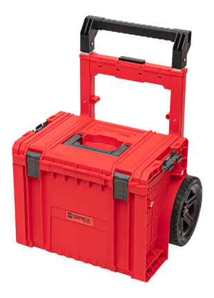 Qbrick System PRO Cart 2.0 Plus RED ULTRA HD impilabile 490 x 415 x 660 mm 29 l IP54 doppio manico telescopico estraibile