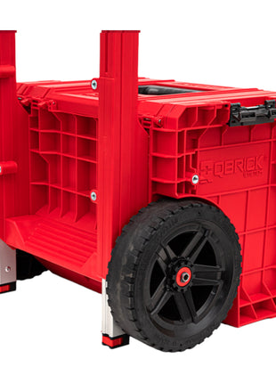 Qbrick System PRO Cart 2.0 Plus RED ULTRA HD empilable 490 x 415 x 660 mm 29 l IP54 poignée télescopique double amovible