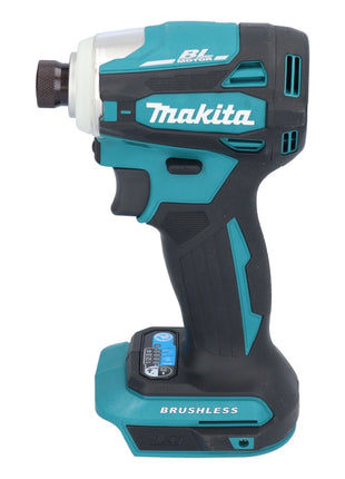 Makita DTD 172 RF Atornillador de impacto inalámbrico 18 V 180 Nm 1/4" sin escobillas + 2x baterías 3,0 Ah + cargador