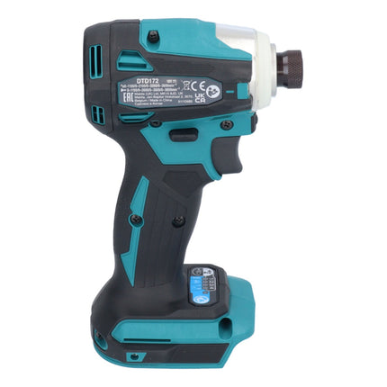 Makita DTD 172 G1 cordless impact wrench 18 V 180 Nm 1/4" brushless + 1x rechargeable battery 6.0 Ah - without charger
