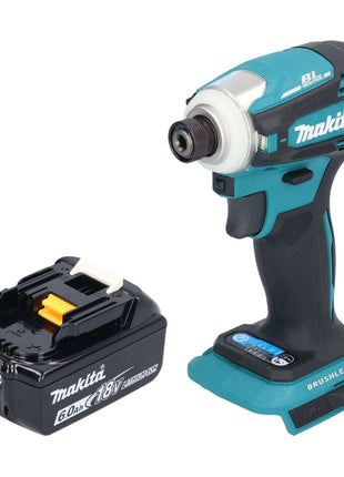 Makita DTD 172 G1 Clé à choc sans fil 18 V 180 Nm 1/4'' Brushless + 1x batterie 6,0 Ah - sans chargeur