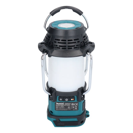 Radio inalámbrica Makita DMR 057 18V FM con linterna 360 Lantern Solo - sin batería, sin cargador