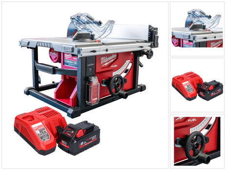 Milwaukee M18 FTS210-801B Akku Tischkreissäge 18 V 210 mm Brushless + 1x Akku 8,0 Ah + Ladegerät