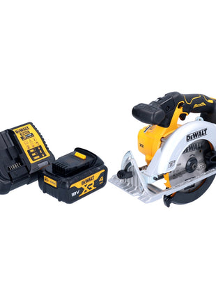 Scie circulaire sur batterie DeWalt DCS 565 M1 18 V 165 mm sans balai + 1x batterie 4,0 Ah + chargeur