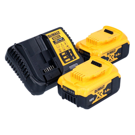 DeWalt DCS 565 P2 Scie circulaire 18 V 165 mm Brushless + 2x batterie 5,0 Ah + chargeur