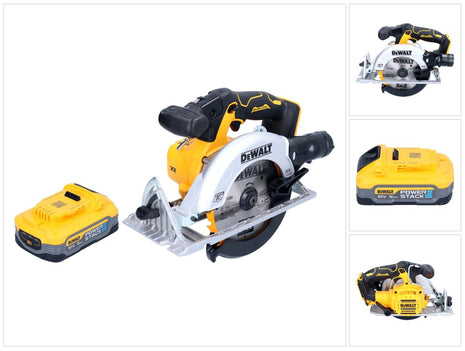 DeWalt DCS 565 N cordless circular saw 18 V 165 mm brushless + 1x Powerstack battery 5.0 Ah - without charger