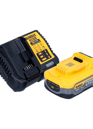 Sega circolare a batteria DeWalt DCS 565 H1 18 V 165 mm senza spazzole + 1x batteria Powerstack 5,0 Ah + caricabatterie