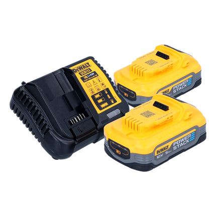 DeWalt DCS 565 H2 Scie circulaire portative sans fil 18 V 165 mm Brushless + 2x Powerstack batterie 5,0 Ah + chargeur