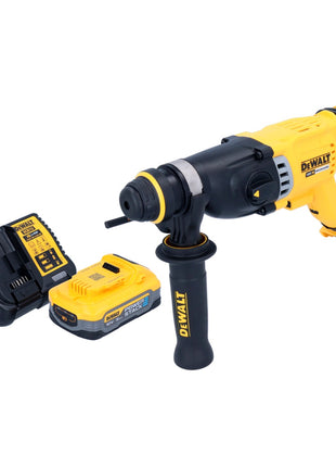 DeWalt DCH 263 H1 Marteau perforateur burineur sans fil 18 V 3 J SDS Plus Brushless + 1x Powerstack Batterie 5,0 Ah + Ladegert