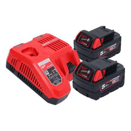 Milwaukee M18 FMTIW2F38-502 Cordless impact wrench 18 V 745 Nm 3/8" brushless + 2x rechargeable battery 5.0 Ah + charger