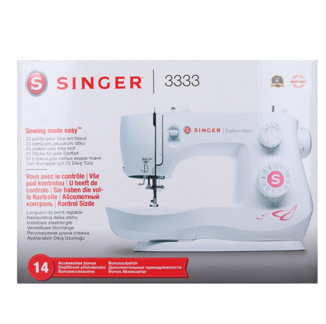 Singer Fashion Mate 3333 Machine à coudre 60 watts 23 programmes de couture