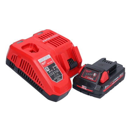 Milwaukee M18 FSAG115X-301 Amoladora angular sin cable 18 V 115 mm sin escobillas + 1x batería recargable 3,0 Ah + cargador