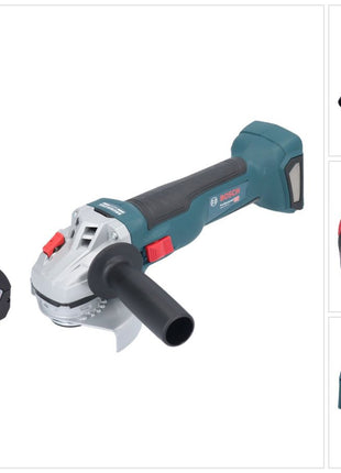 Bosch GWS 18V-10 Professional Akku Winkelschleifer 18 V 115 mm Brushless + 1x Akku 4,0 Ah - ohne Ladegerät