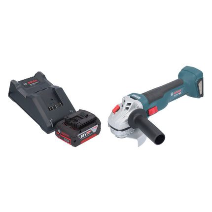 Bosch GWS 18V-10 Amoladora angular profesional sin cable 18 V 115 mm sin escobillas + 1x acumulador 4,0 Ah + cargador