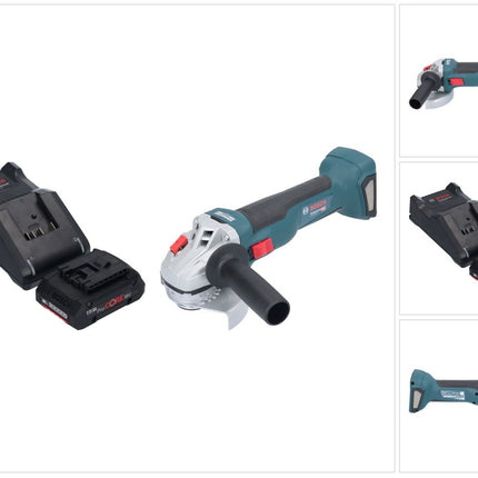 Bosch GWS 18V-10 Professional cordless angle grinder 18 V 115 mm brushless + 1x ProCORE battery 4.0 Ah + charger