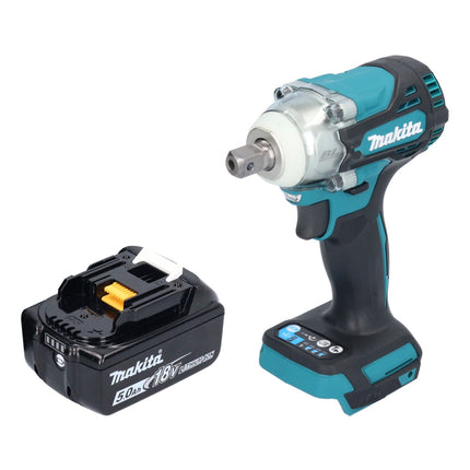 Makita DTW 301 T1 akumulatorowy klucz udarowy 18 V 330 Nm 1/2" bezszczotkowy + 1x akumulator 5,0 Ah - bez ładowarki