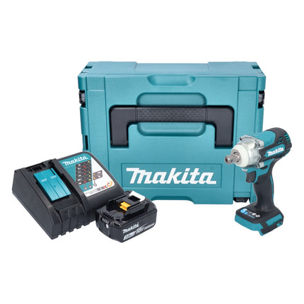Makita DTW 301 RF1J cordless impact wrench 18 V 330 Nm 1/2" brushless + 1x rechargeable battery 3.0 Ah + charger + Makpac