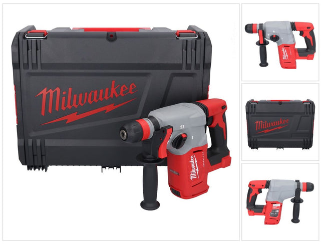 Martillo combinado sin cable Milwaukee M18 BLHX-0X 18 V 2.3 J Brushless ( 4933478891 ) + caja HD - sin batería, sin cargador
