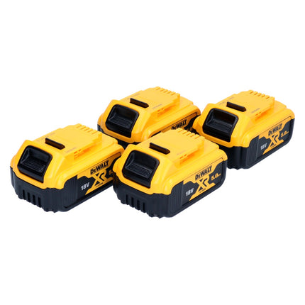 Batteria DeWalt DCB 184 P4 18 V 5,0 Ah / 5000 mAh 4 pz. Batteria XR agli ioni di litio - con indicatore del livello di carica