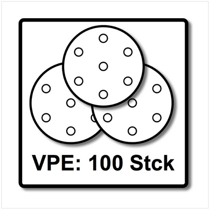 Festool STF D150/16 Schleifscheiben 150 mm Granat P150 GR / 100 Stück ( 496980 ) - Toolbrothers