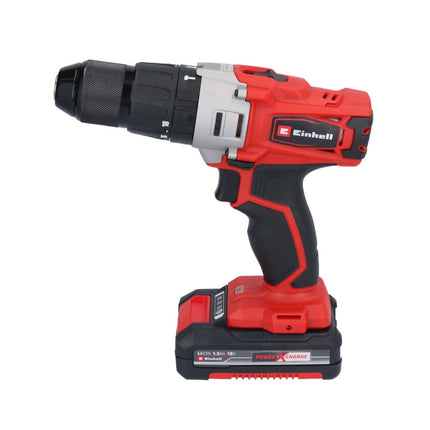Einhell TE-CD 18/2 Li-i-Kit taladradora de percusión sin cable 18 V 44 Nm + 2x batería recargable 1,5 Ah + cargador + bolsa