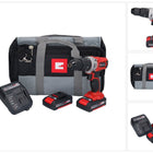 Einhell TE-CD 18/2 Li-i-Kit taladradora de percusión sin cable 18 V 44 Nm + 2x batería recargable 1,5 Ah + cargador + bolsa